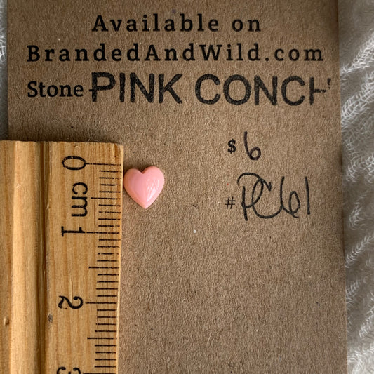 Pink Conch Cabochon - PC61