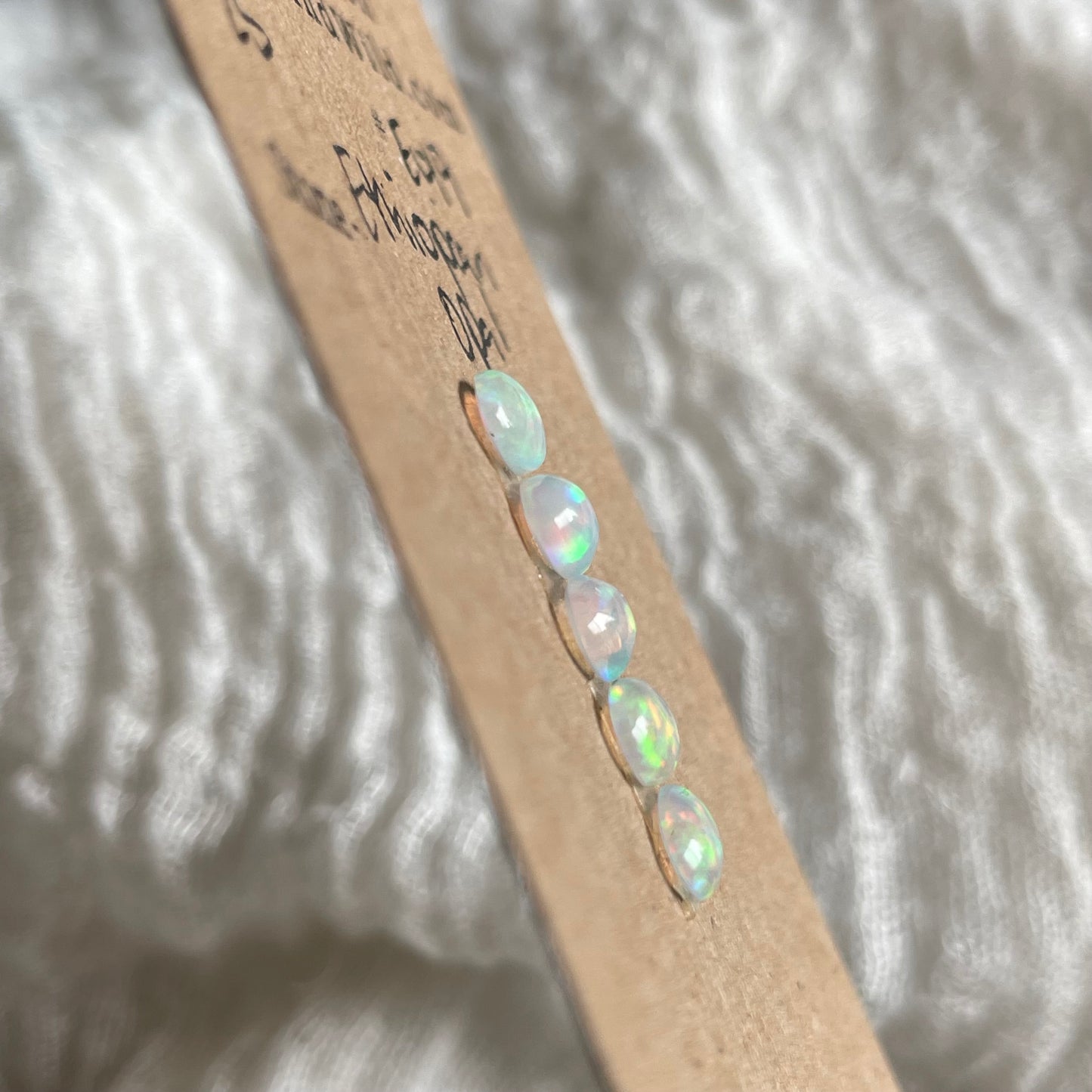 Ethiopian Opal Cabochon - E019 566E0255-F4B5-4422-A4BC-3A600ABE007E Brandedandwild.com