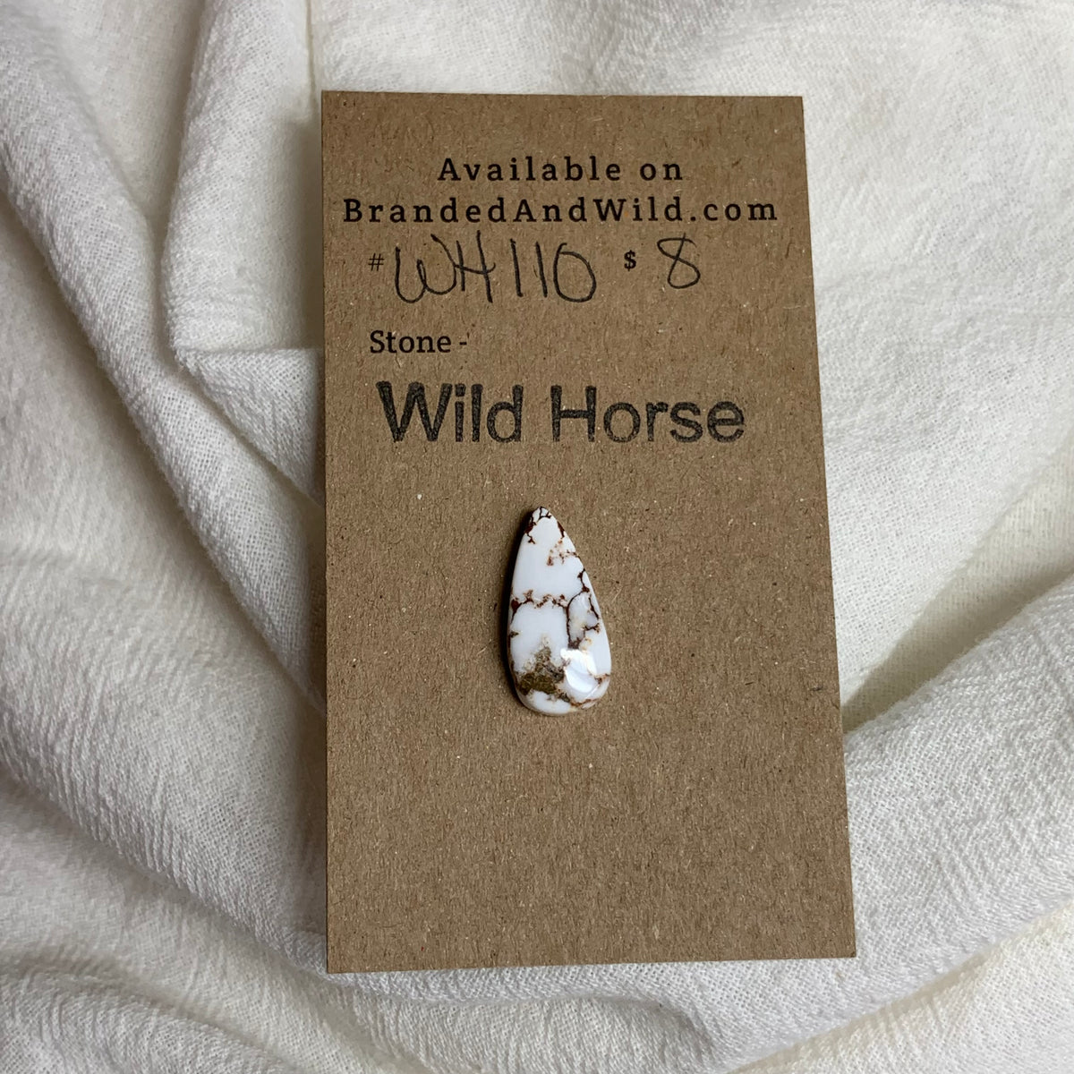 Wild Horse Cabochon - WH110 5676C718-231A-4343-B455-D304EA16EAFD Brandedandwild.com