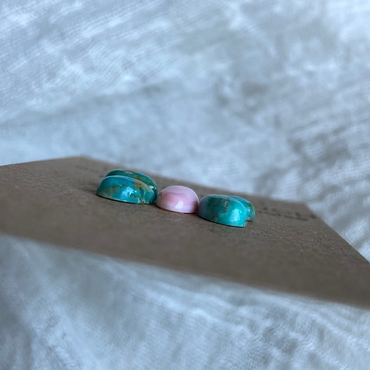 Pink Conch / Oyster Shell Cabochon - PK16