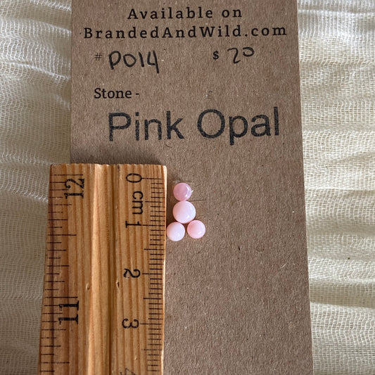 Pink Opal Cabochon - P014