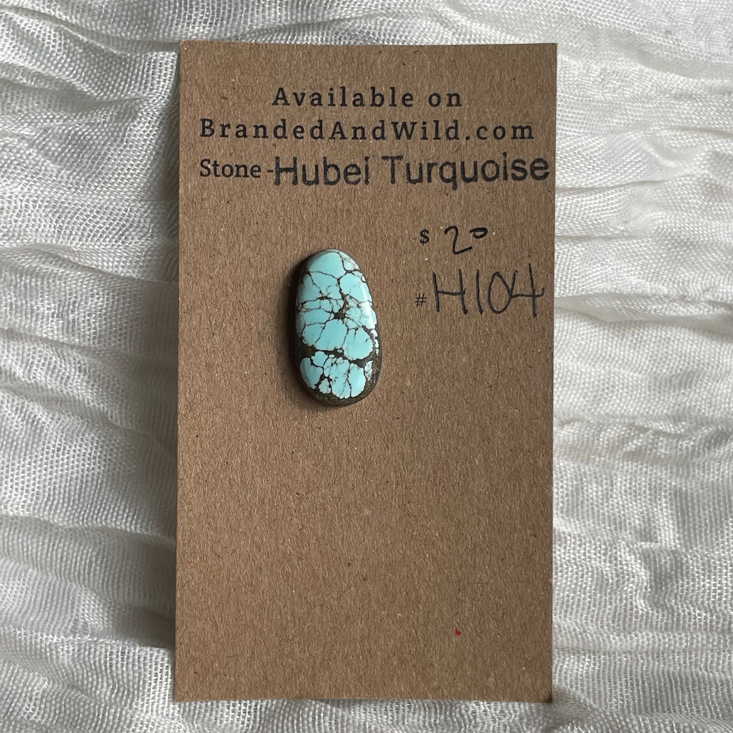 Hubei Turquoise Cabochon - H104 56A674C7-6397-4902-A765-438C97B70A6D Brandedandwild.com