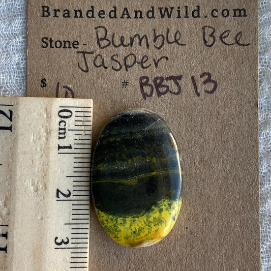 Bumblebee Jasper Cabochon - BBJ13