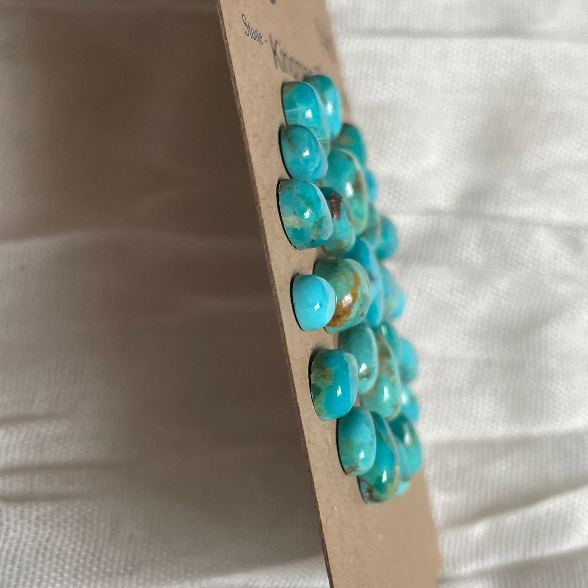 Kingman Turquoise Cabochon - KT13 56BDFFDE-4A82-45D9-8C2F-03FA253D77C6 Brandedandwild.com