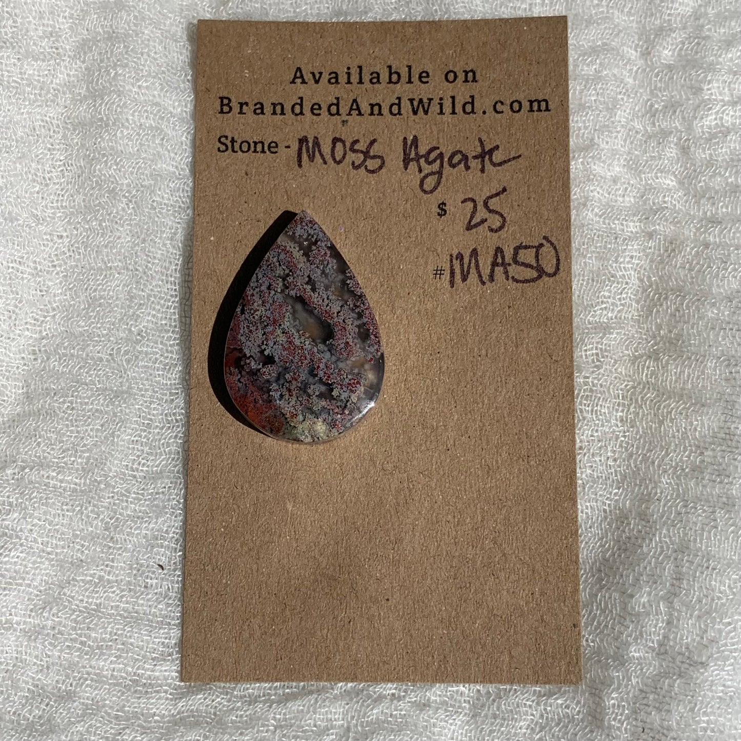 Moss Agate Cabochon- MA50