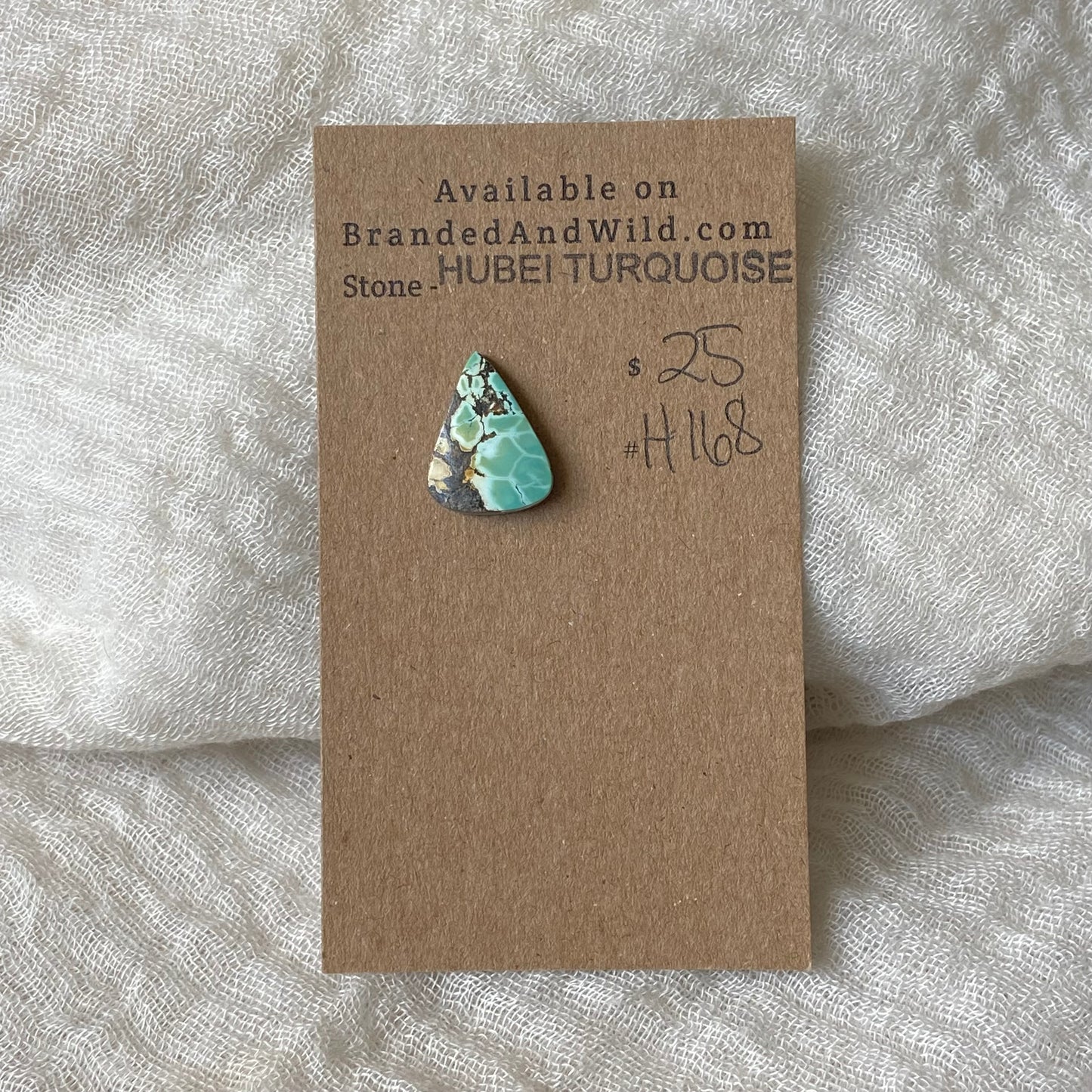 Hubei Turquoise Cabochon - H168 56E030E3-18B9-40F8-B3CB-F6A60A0BF49A Brandedandwild.com