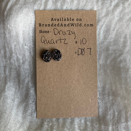 Druzy Quartz Cabochon - DQ7