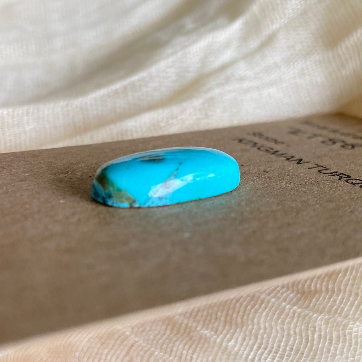 Kingman Turquoise Cabochon - KT88 57309540-62CD-424D-948F-8E99D18E78C4 Brandedandwild.com