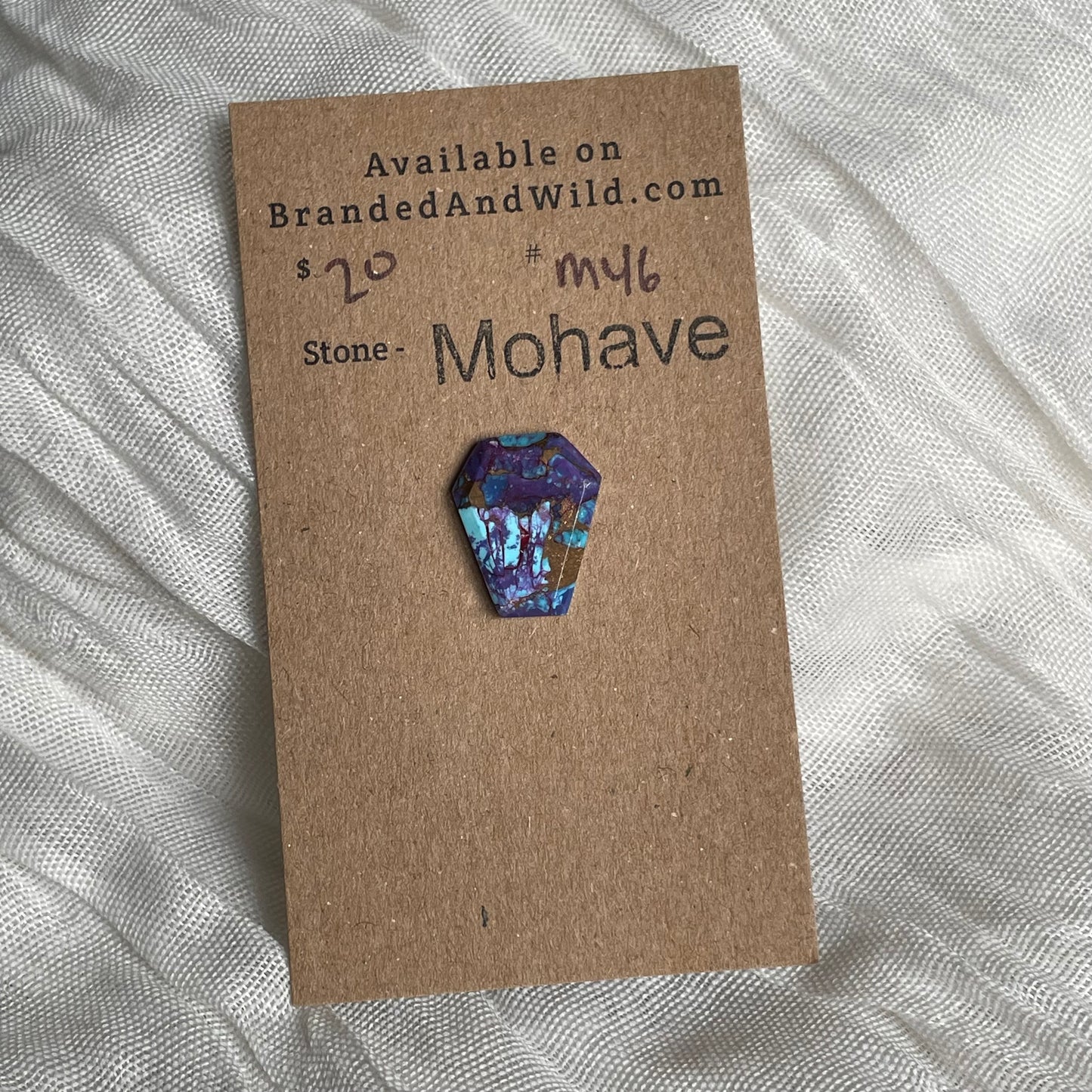 Mohave Cabochon - M46 Cabochon 5733CF50-F1B3-4F45-9E8C-D50FE1ACAA2F Brandedandwild.com