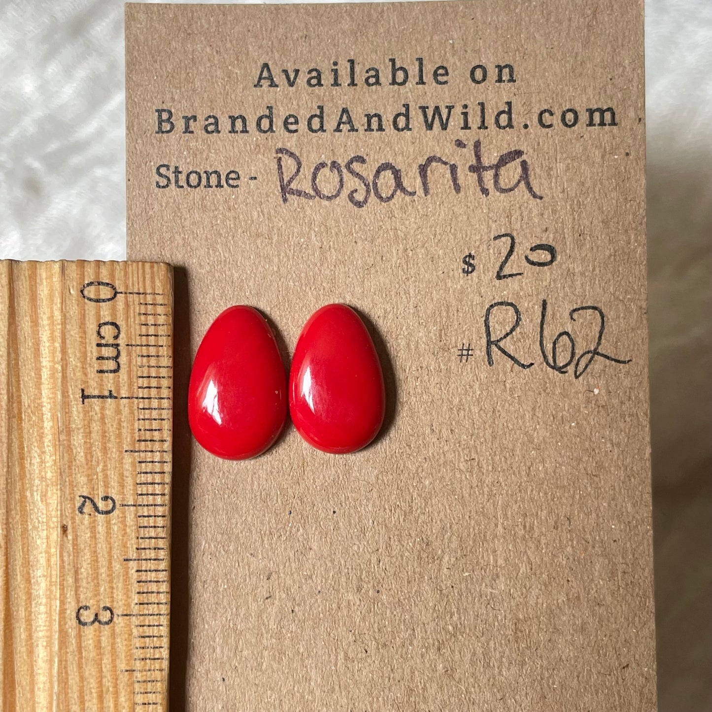 Rosarita - Cabochon - R62 574AD28F-FED6-42F3-B9FD-EAA40992A0E6 Brandedandwild.com