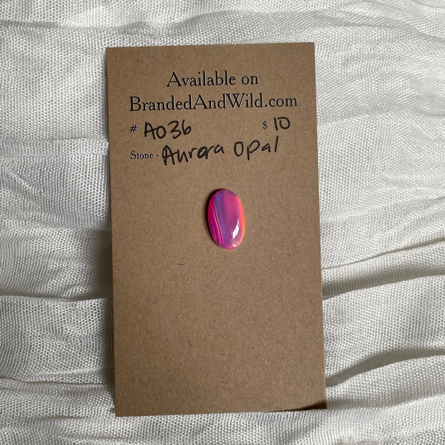 Aurora Opal Cabochon - A036 574F2688-AD6C-412D-9CE9-CD3EA81062C4 Brandedandwild.com