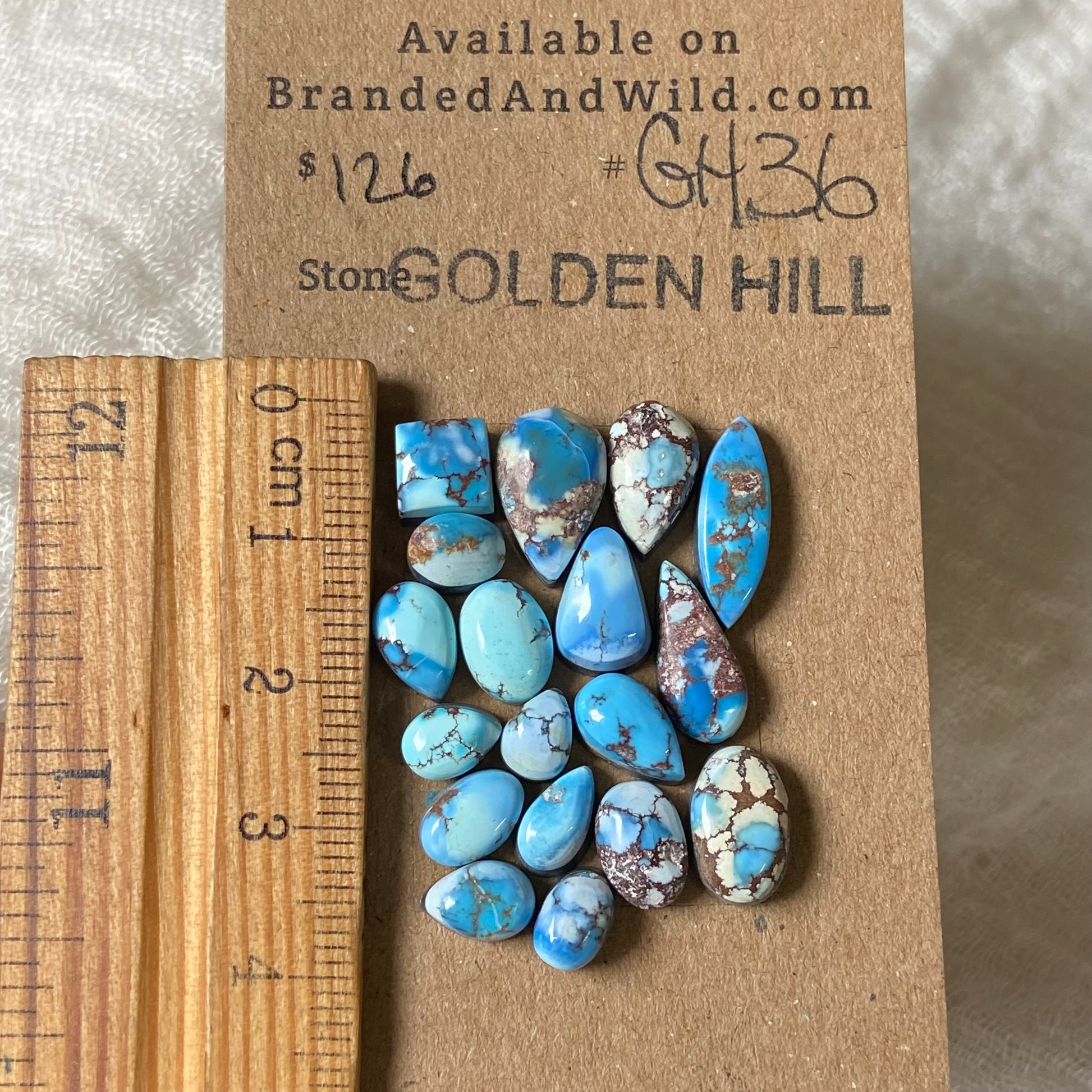 Golden Hill Cabochon - GH36 576772A9-8A77-4F11-BDD6-66094B803465 Brandedandwild.com