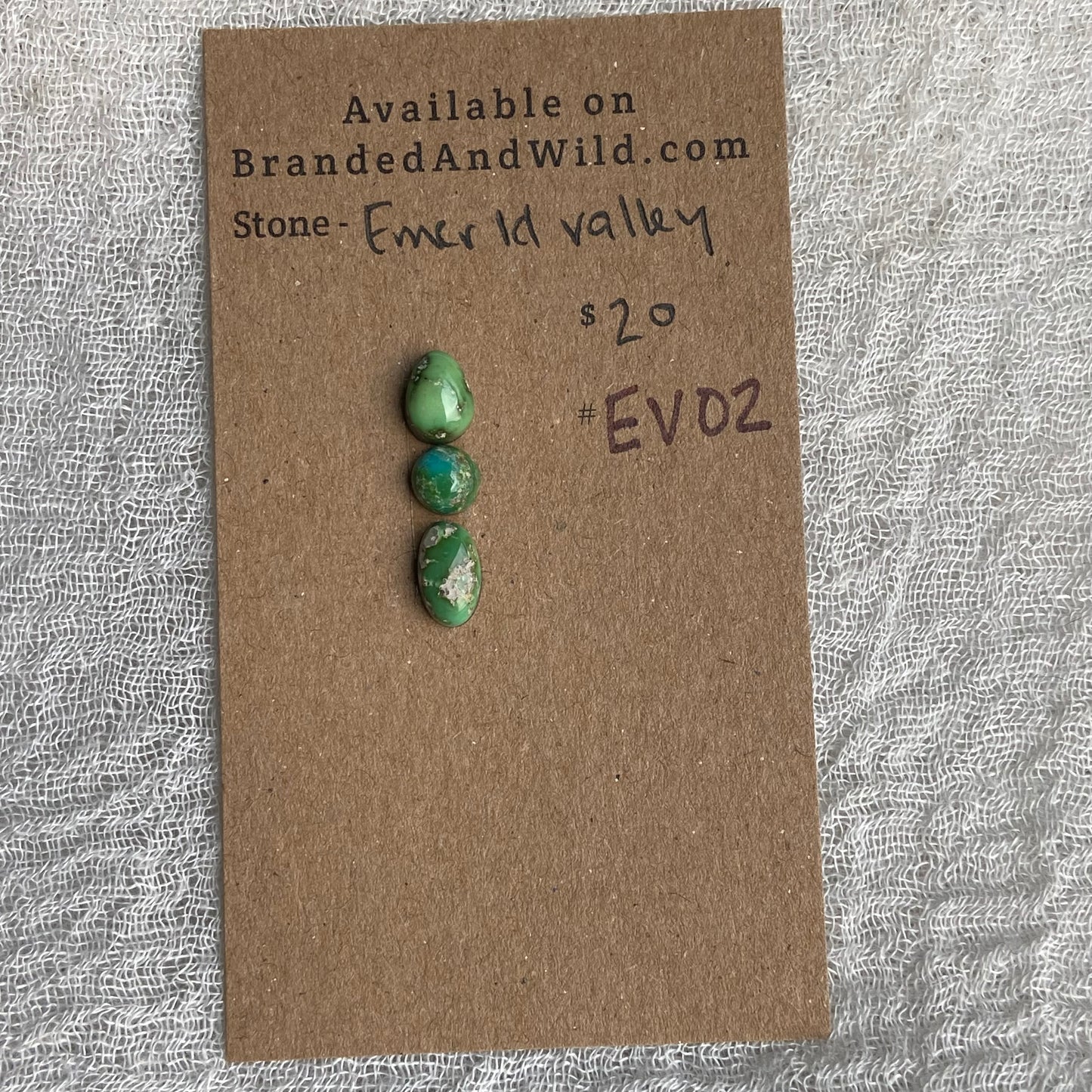Emerald Valley Turquoise Cabochon - EV02