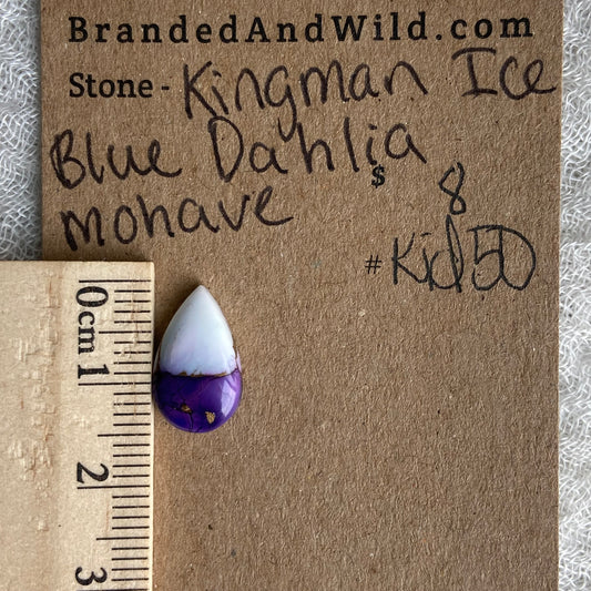 Kingman Ice Blue Dahlia Mohave - KID50