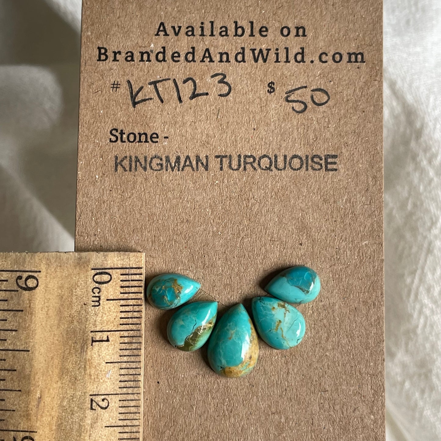 Kingman Turquoise Cabochon - KT123