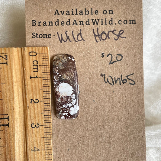Wild Horse Cabochon - WH65 58020639-0E95-4D74-BEC2-BC8B28824A7F Brandedandwild.com
