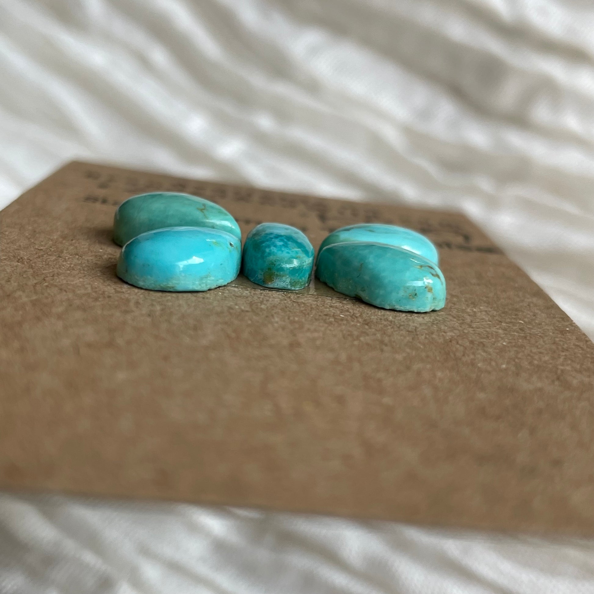 Kingman Turquoise Cabochon - KT129 582775F4-E3BF-49BB-BB49-679B111BA8B4 Brandedandwild.com