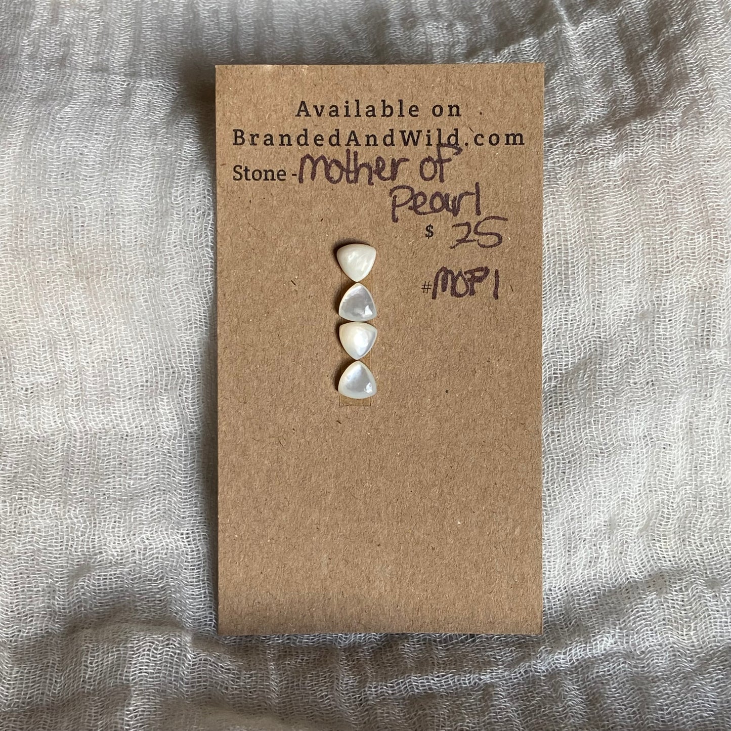 Mother of Pearl Cabochon - MOP1