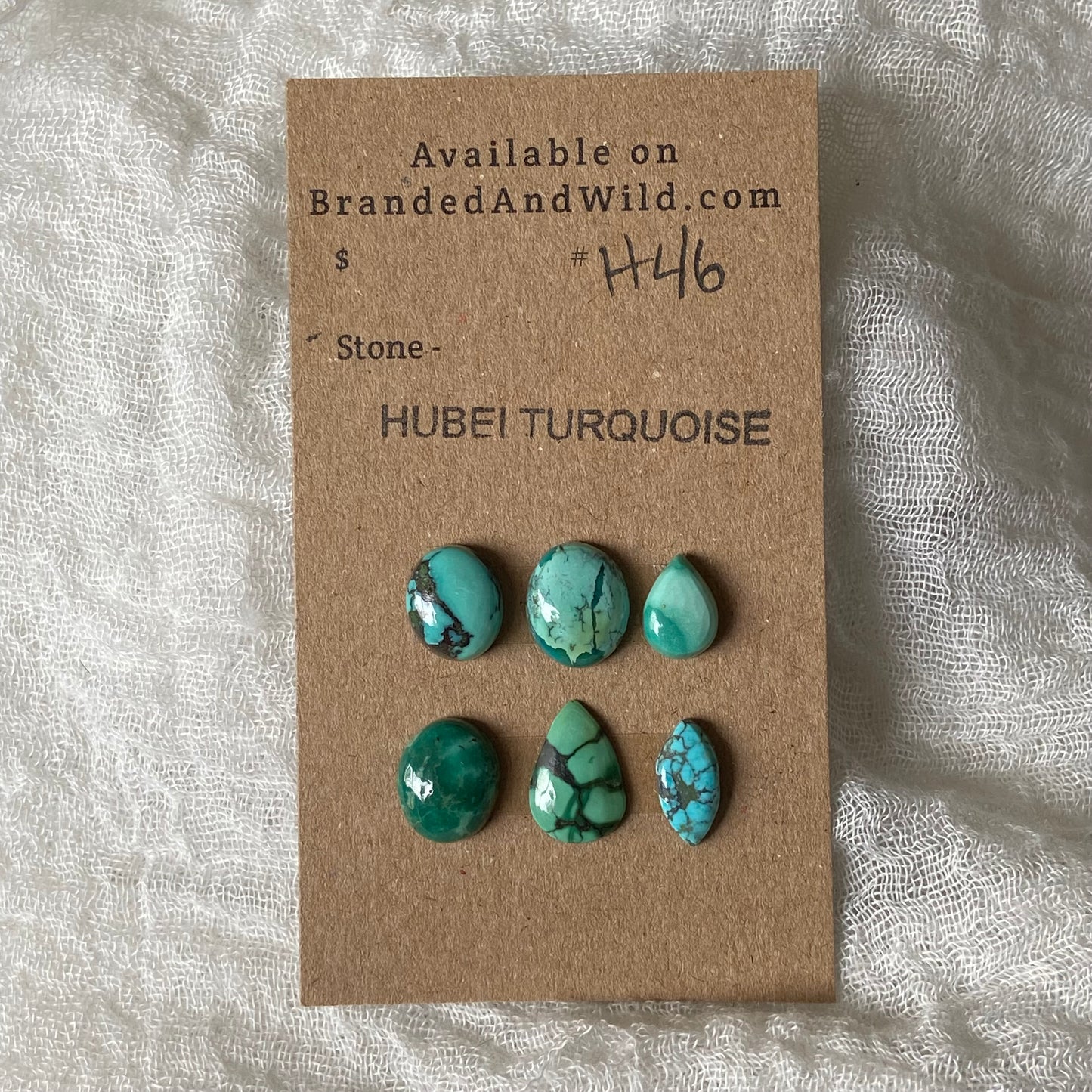 Hubei Turquoise Cabochon - H46