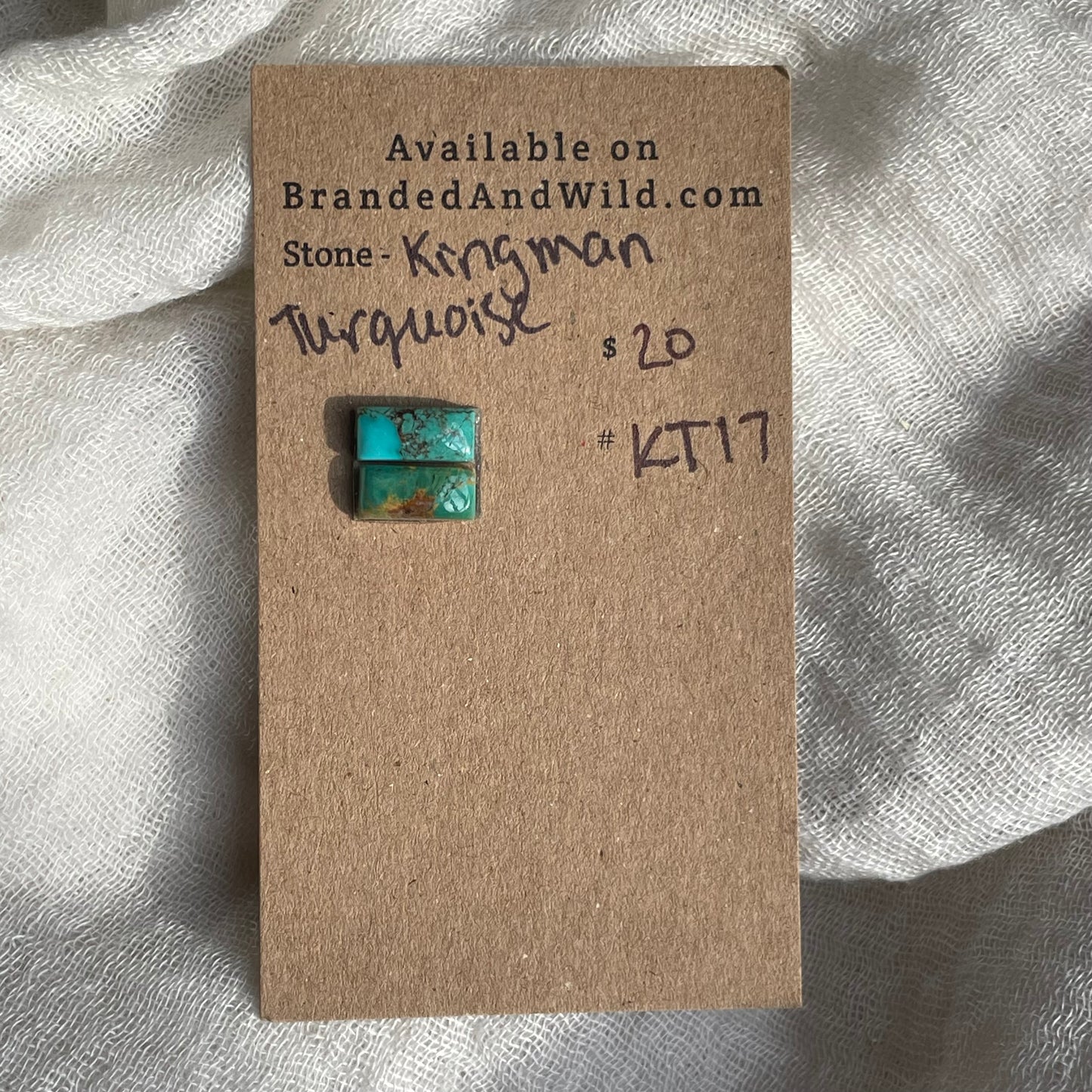 Kingman Turquoise Cabochon - KT17