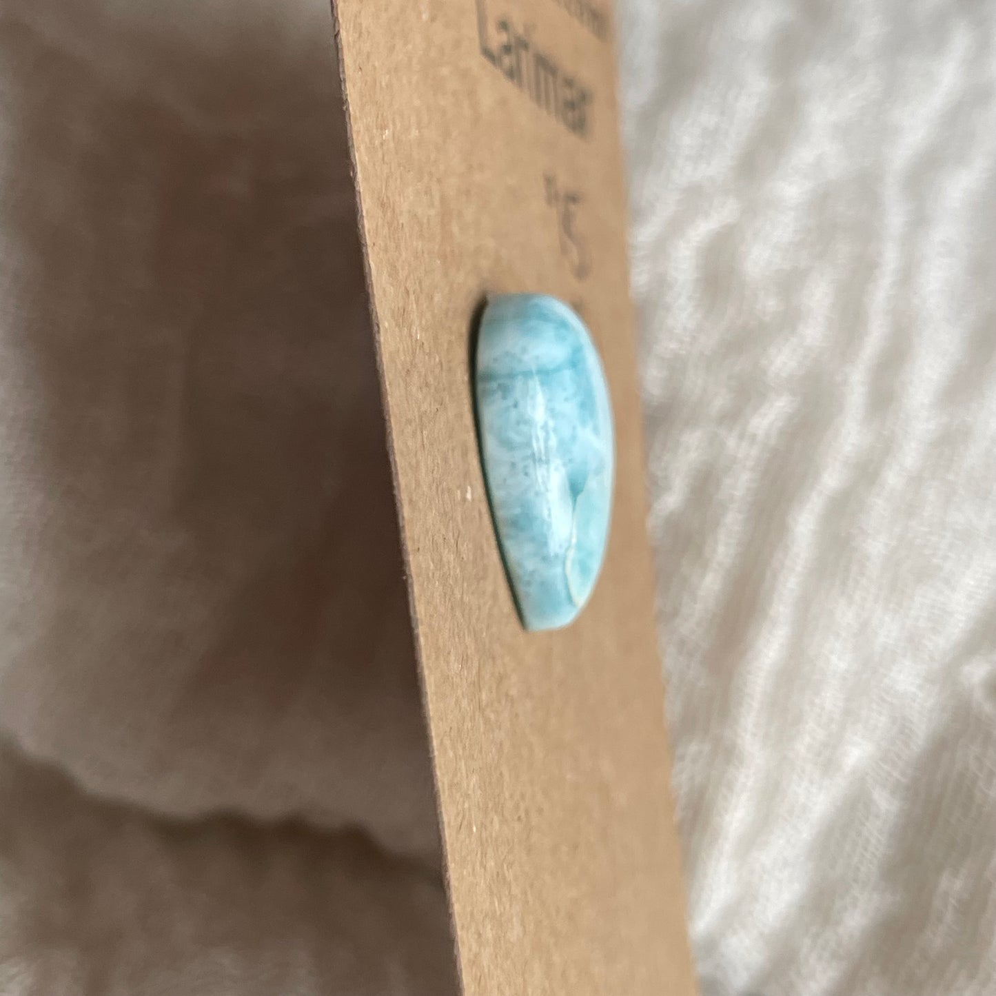 Larimar Cabochon - L31 5871F180-1E1B-4BFE-A40B-257CE36179E0 Brandedandwild.com