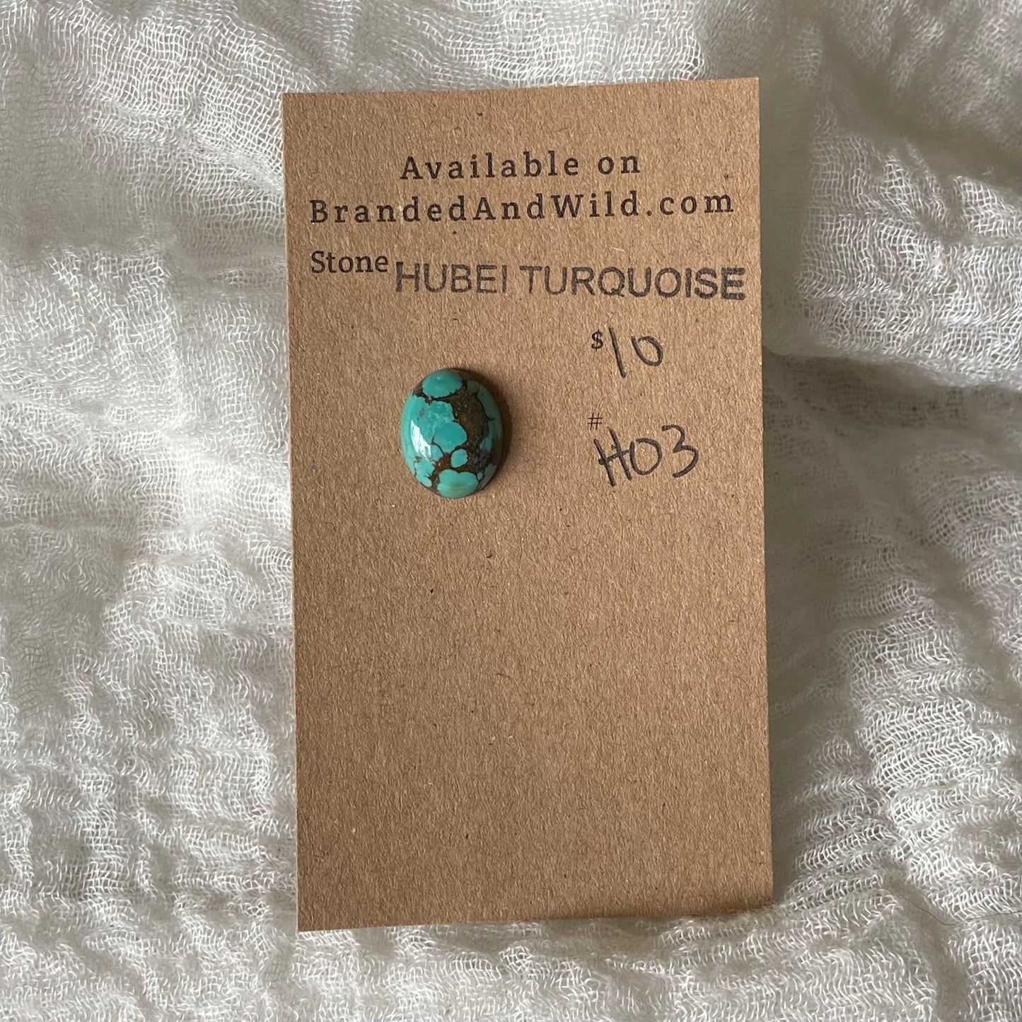 Hubei Turquoise Cabochon - H03