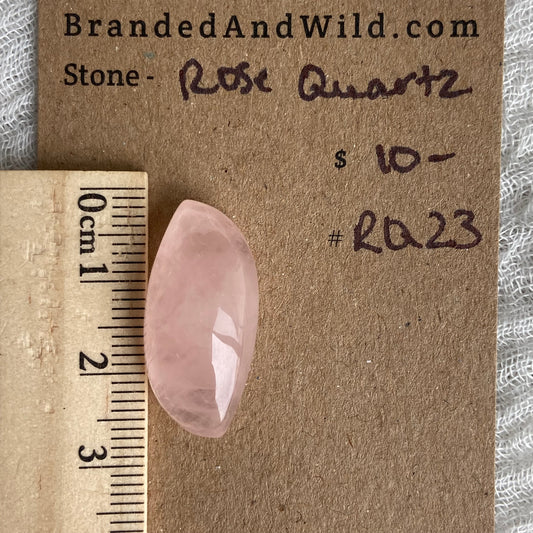 Rose Quartz Cabochon - RQ23