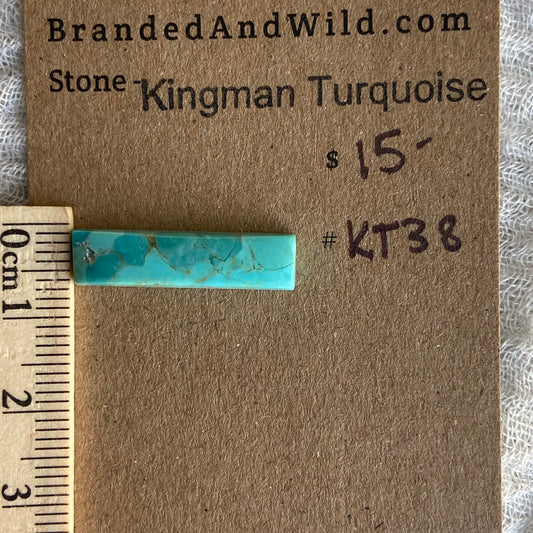 Kingman Turquoise Cabochon - KT38