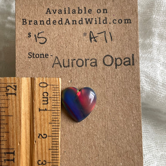 Aurora Opal Cabochon - A71 58A1E16C-8D1B-407C-A344-9A1C6462343D Brandedandwild.com
