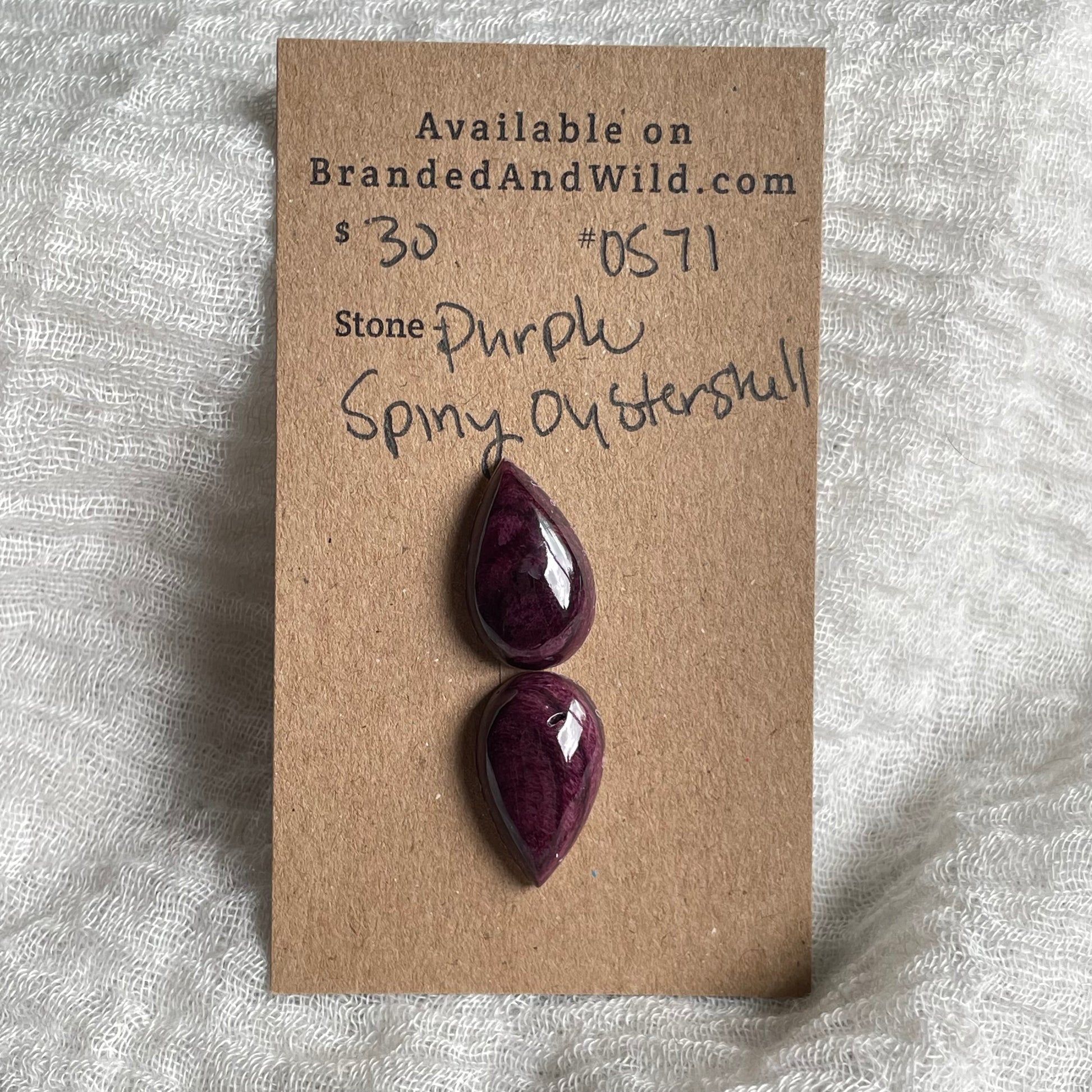 Spiny Oyster Shell Cabochon - OS71 58AAEEFD-D986-44C1-BAEA-A8689DDF7167 Brandedandwild.com