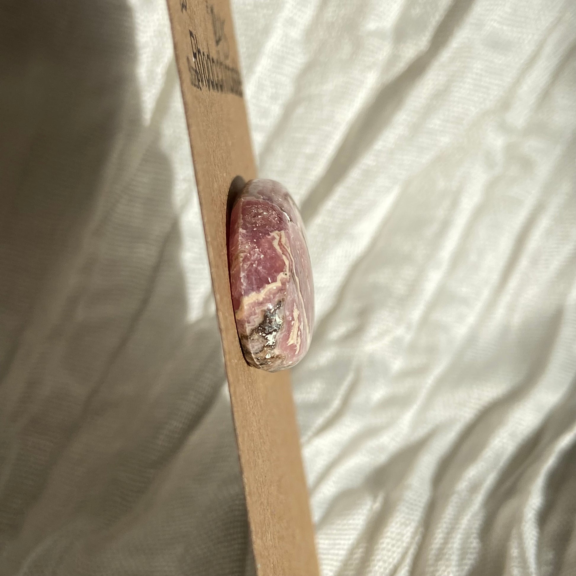 Rhodochrosite Cabochon - R45 58AB9E29-F53C-4192-9075-212317B94D1D Brandedandwild.com