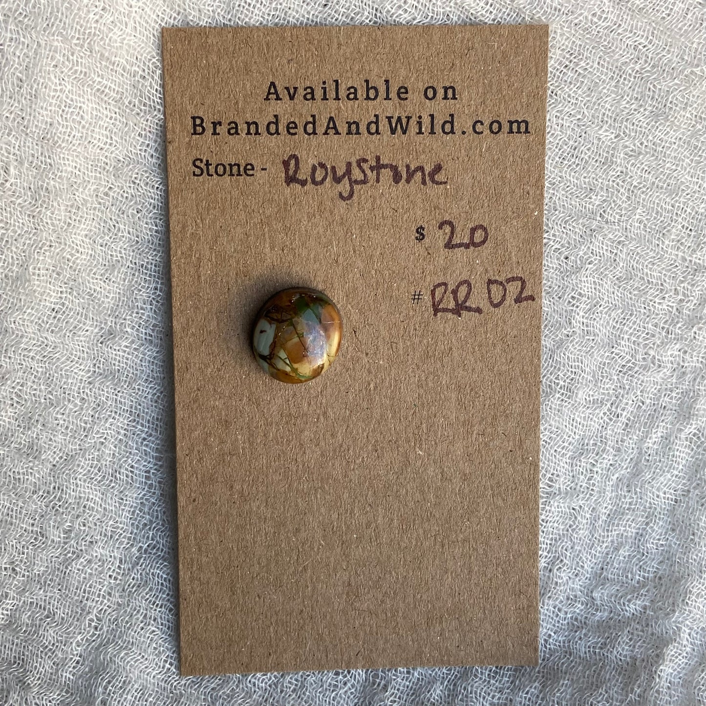 Royston Ribbon Turquoise Cabochon RR02