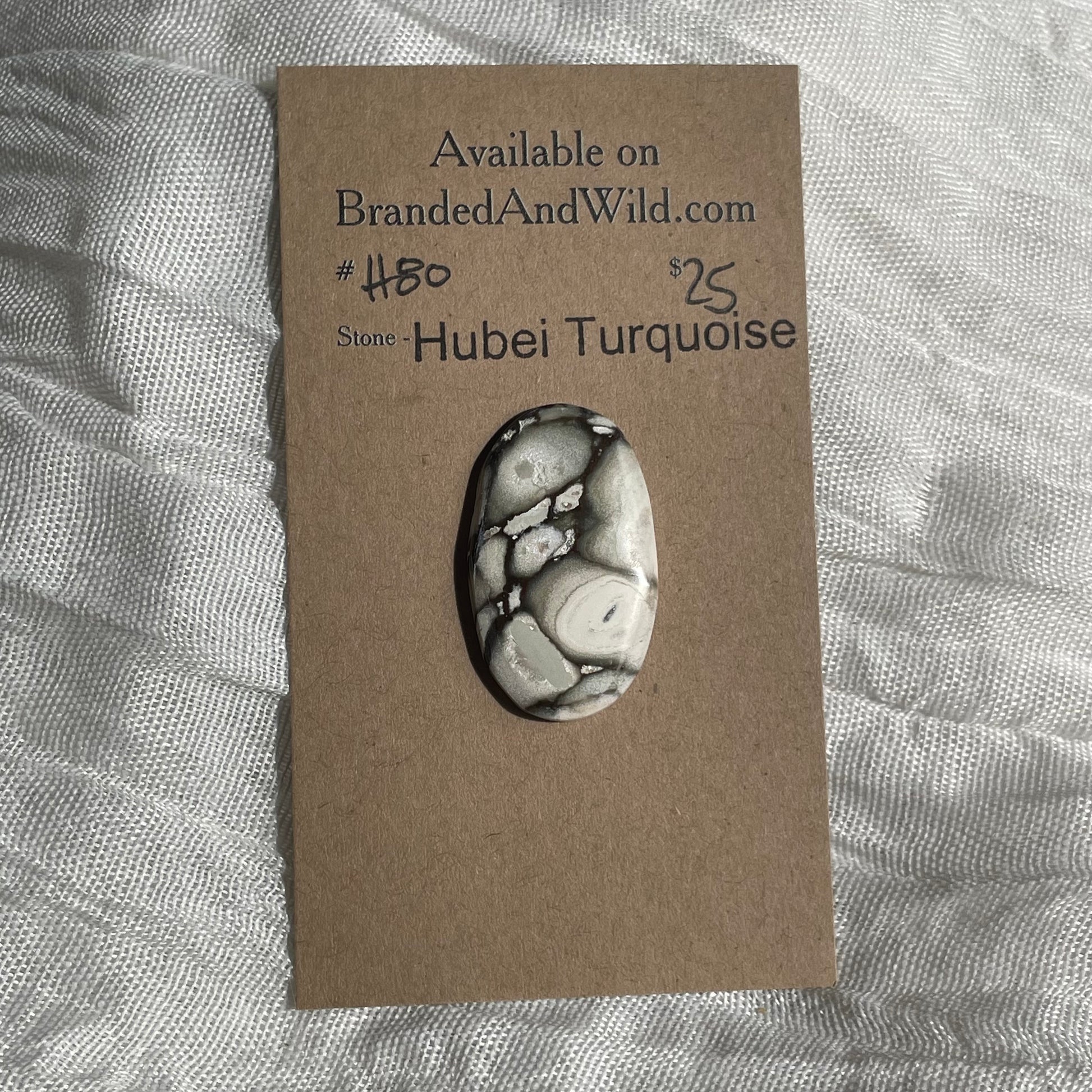Hubei Turquoise Cabochon - H80 58DC1DAF-F0DB-4C17-83E9-18C093BA2F09 Brandedandwild.com