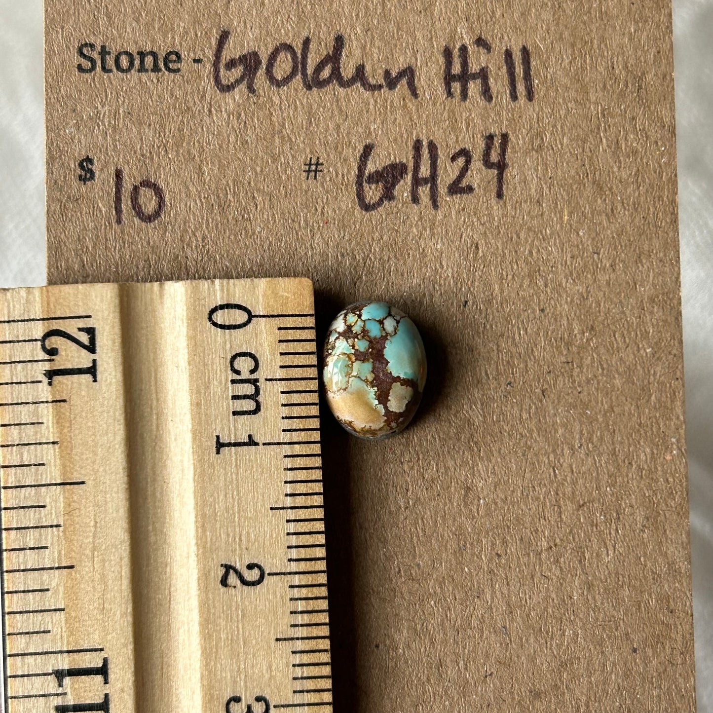 Golden Hill Turquoise Cabochon - GH24