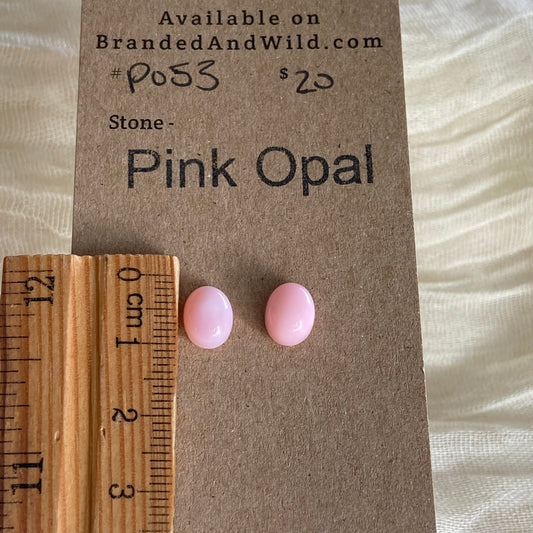 Pink Opal Cabochon - P053
