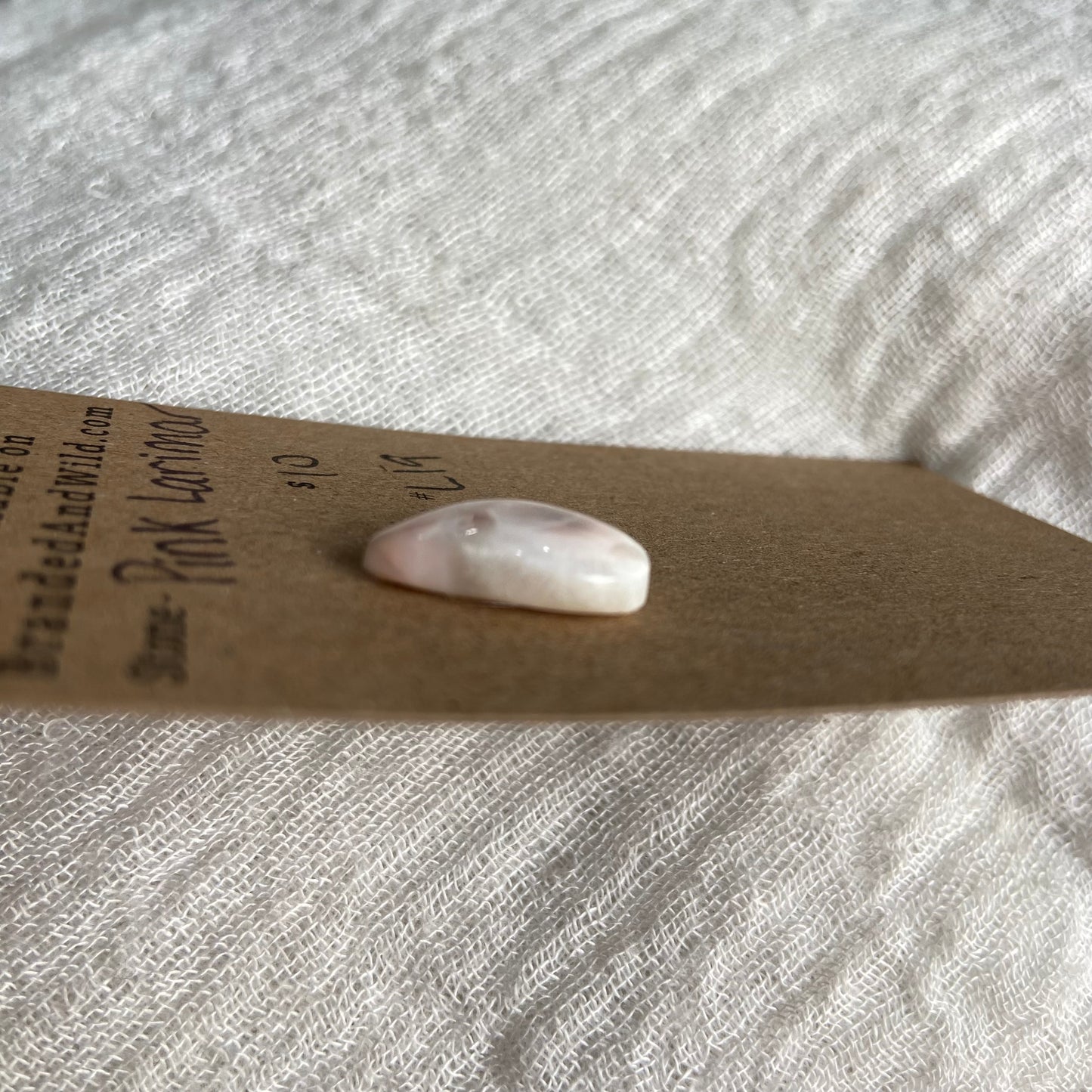 Pink Larimar Cabochon - PL19