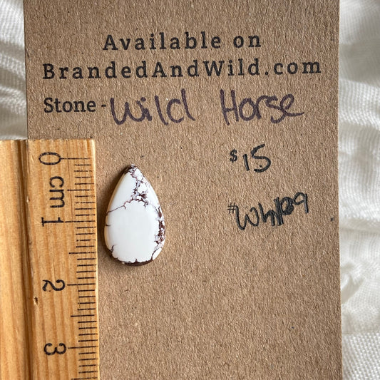 Wild Horse Cabochon - WH109 5908EF86-B77D-4CA8-98F0-7C28E9786F72 Brandedandwild.com