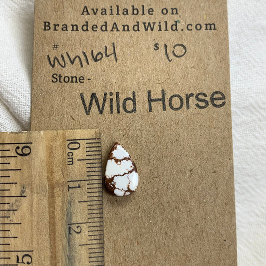 Wild Horse Cabochon - WH164 59235DEF-C0B7-4BF9-84D3-F4BE88A10636 Brandedandwild.com