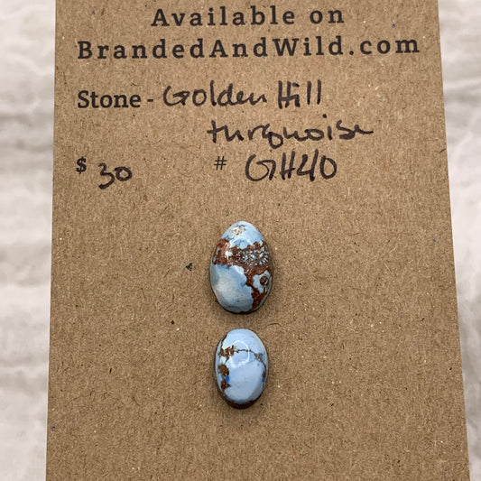 Golden Hill Turquoise Cabochon - GH40