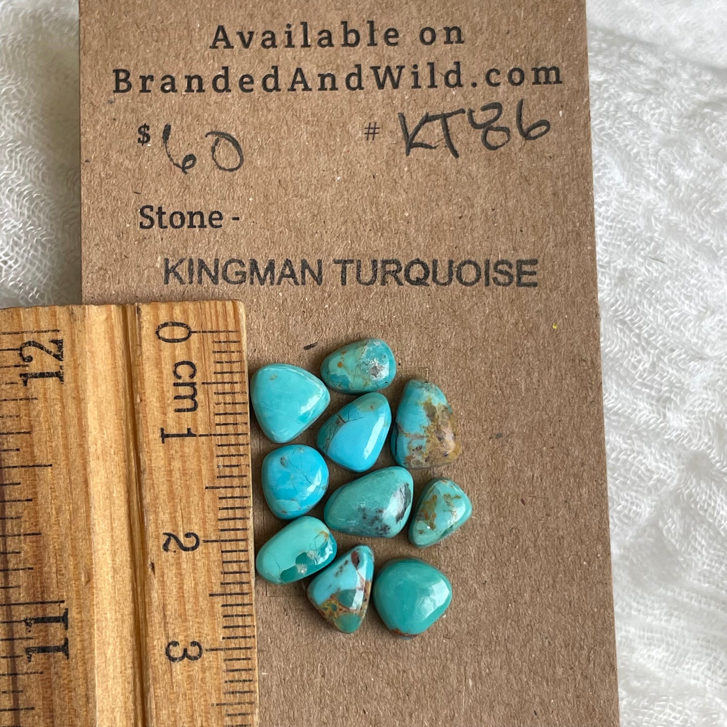 Kingman Turquoise Cabochon - KT86