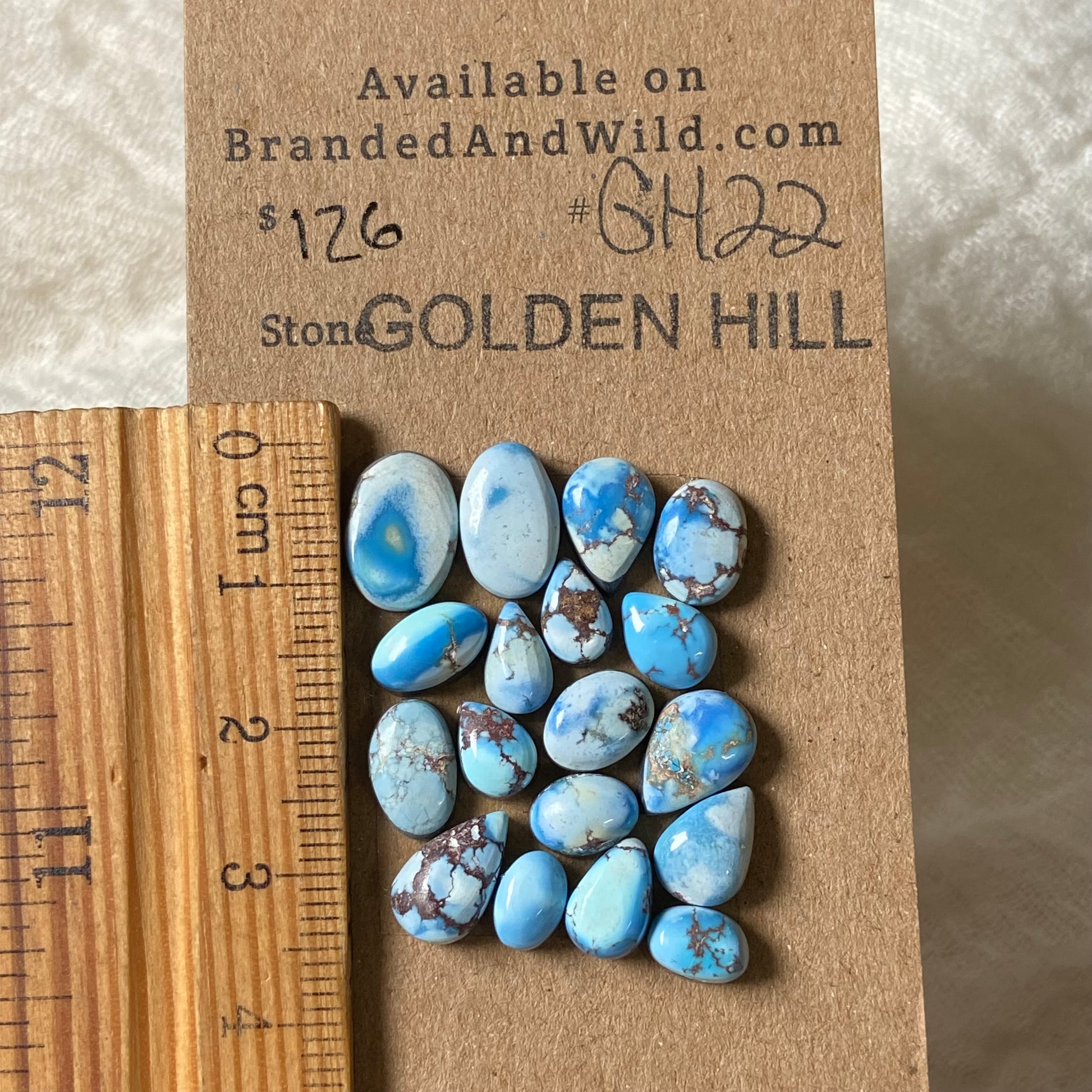 Golden Hill Cabochon - GH22 597BCAE1-B039-437D-985A-B5363219B290 Brandedandwild.com