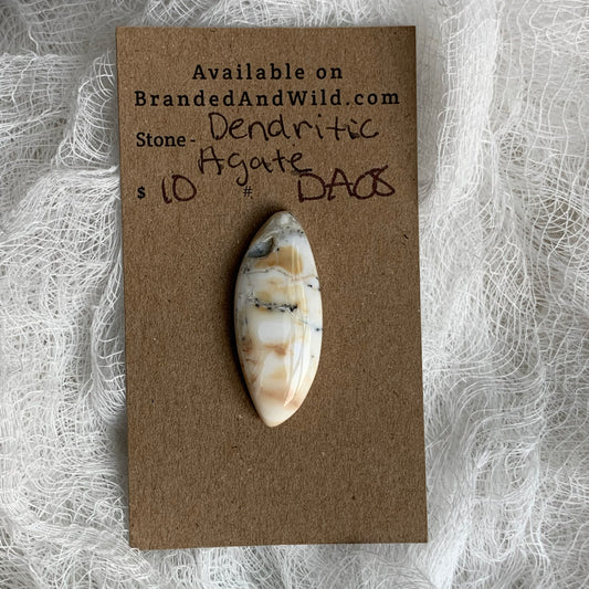 Dendritic Agate Cabochon - DA08