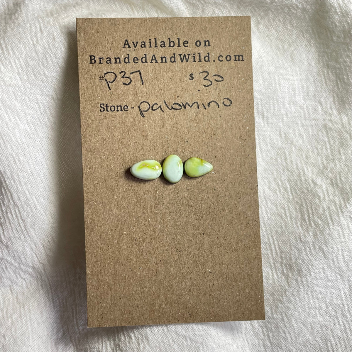 Palomino Cabochon - P37 5A23E7EB-5E5E-4D2B-891B-3574E8DD4E20 Brandedandwild.com