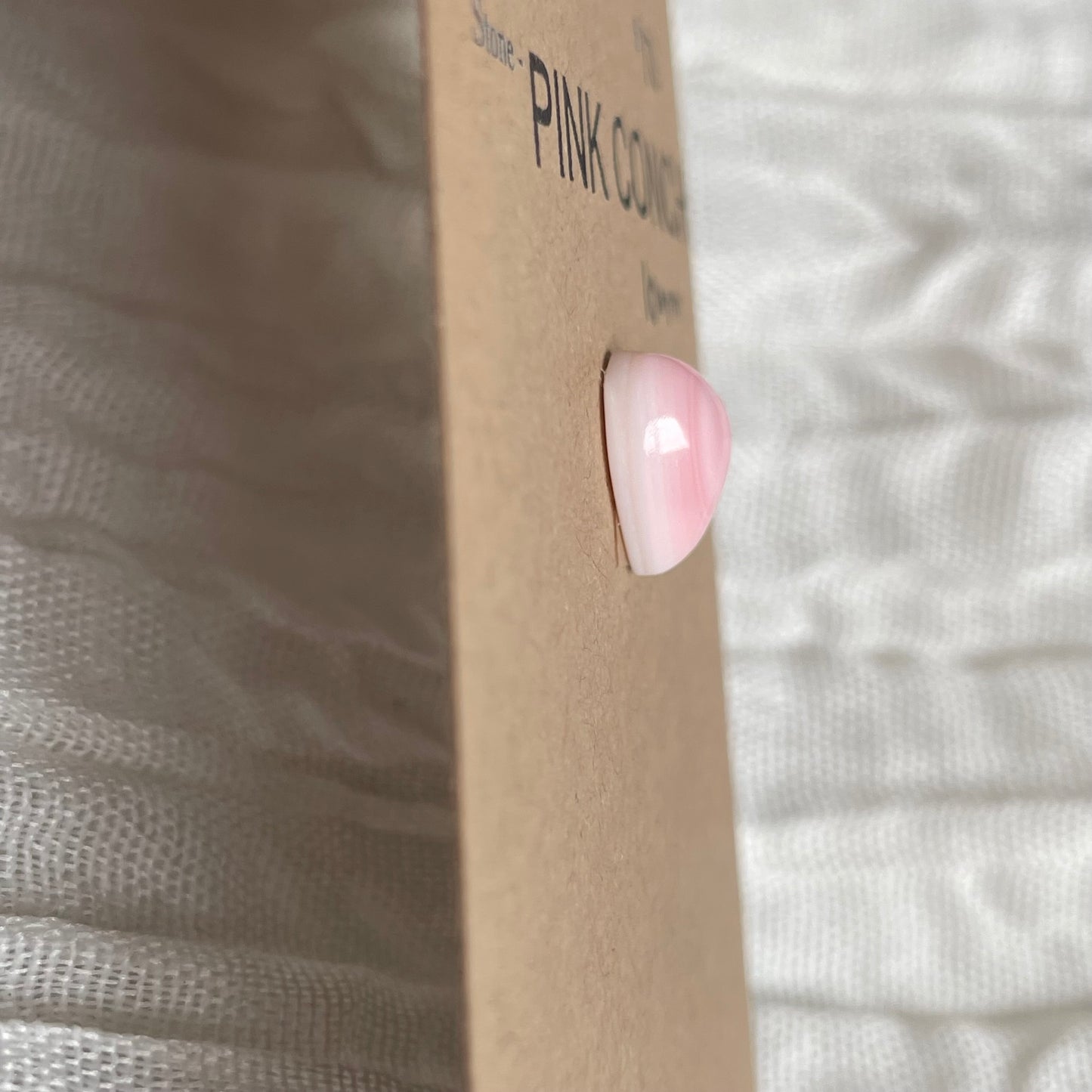 Pink Conch Cabochon - PC16 5A470D2F-E4E4-47F5-8655-AD7B04383E50 Brandedandwild.com