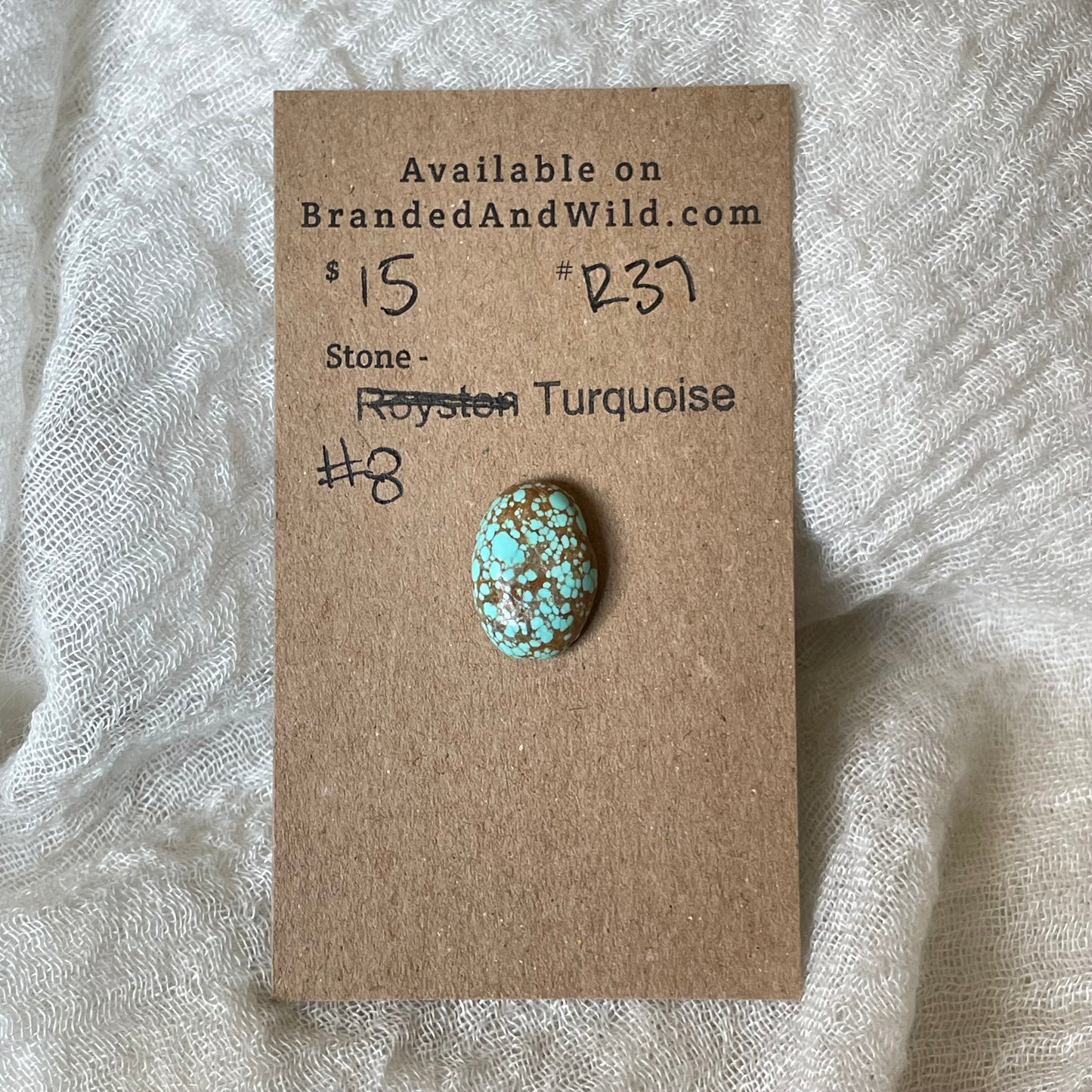 #8 Turquoise Cabochon - R37 5A4D1D98-3122-4A73-ABE0-B76664270ECC Brandedandwild.com