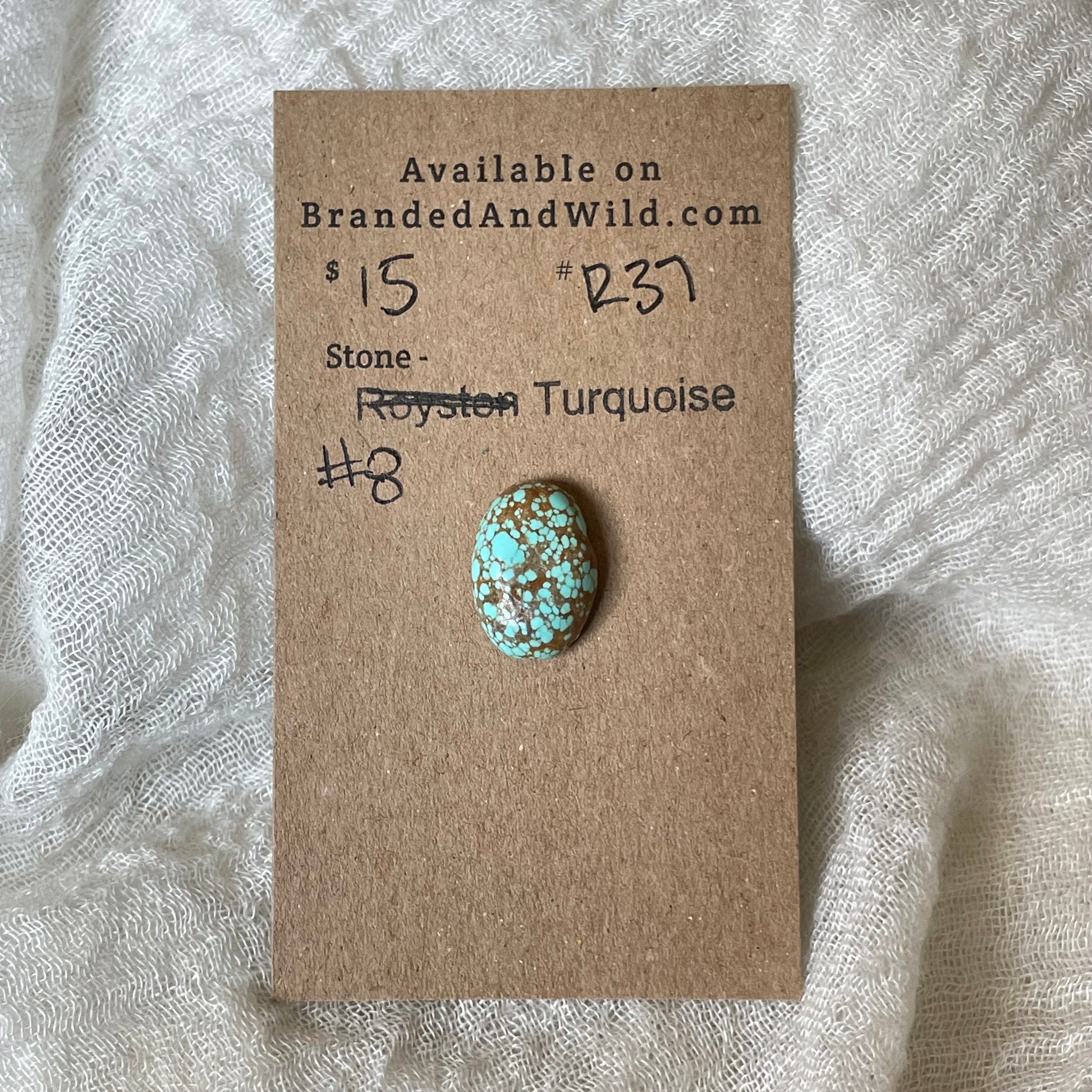 #8 Turquoise Cabochon - R37 5A4D1D98-3122-4A73-ABE0-B76664270ECC Brandedandwild.com