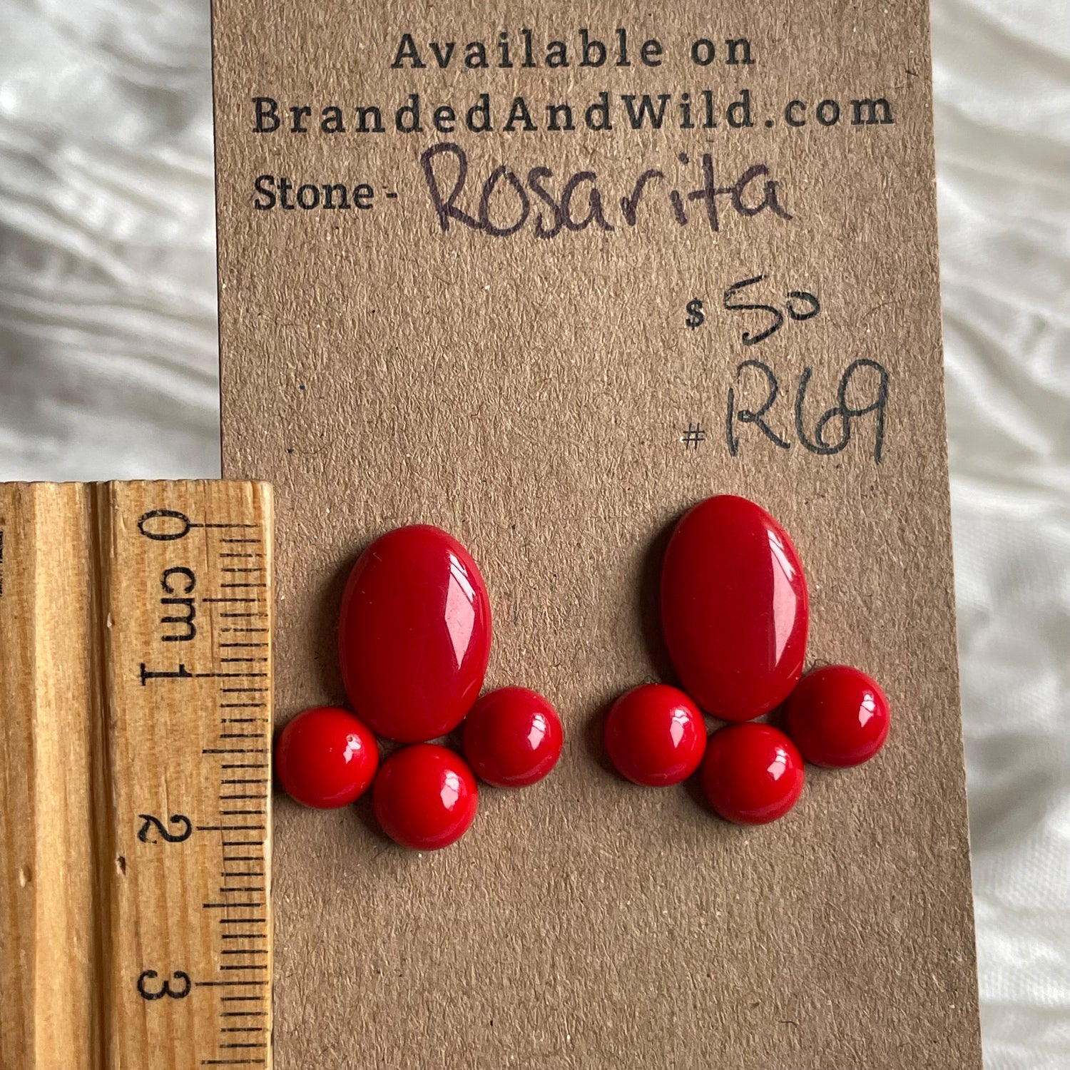 Rosarita - Cabochon - R69 5A58D754-92ED-4970-8AD1-7A4B3E114A8C Brandedandwild.com