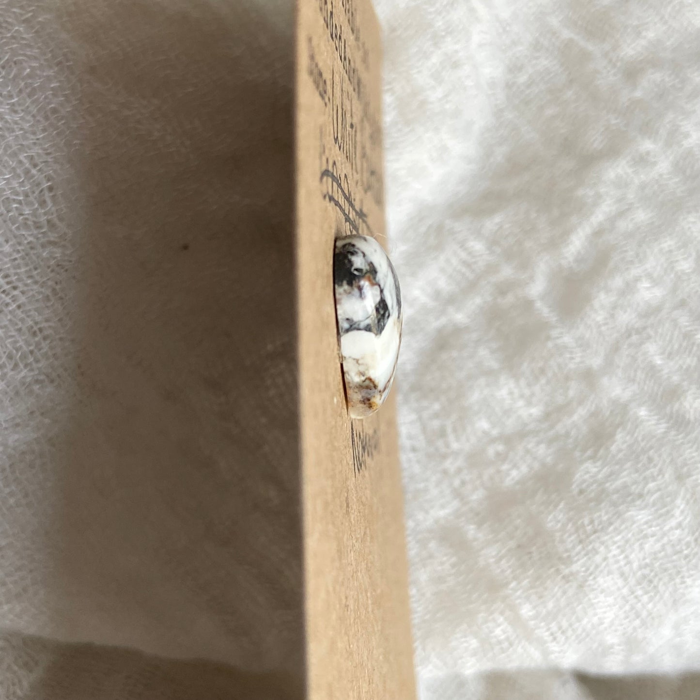 White Buffalo Cabochon - WB21