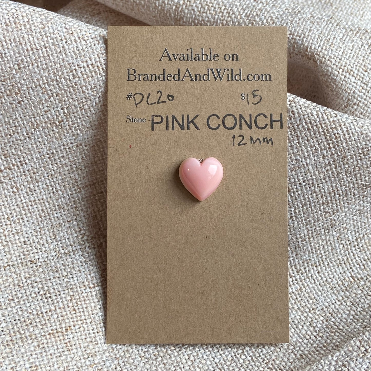 Pink Conch Cabochon - PC20 5A666A5F-505E-4C1D-93B6-617D487C0C08 Brandedandwild.com