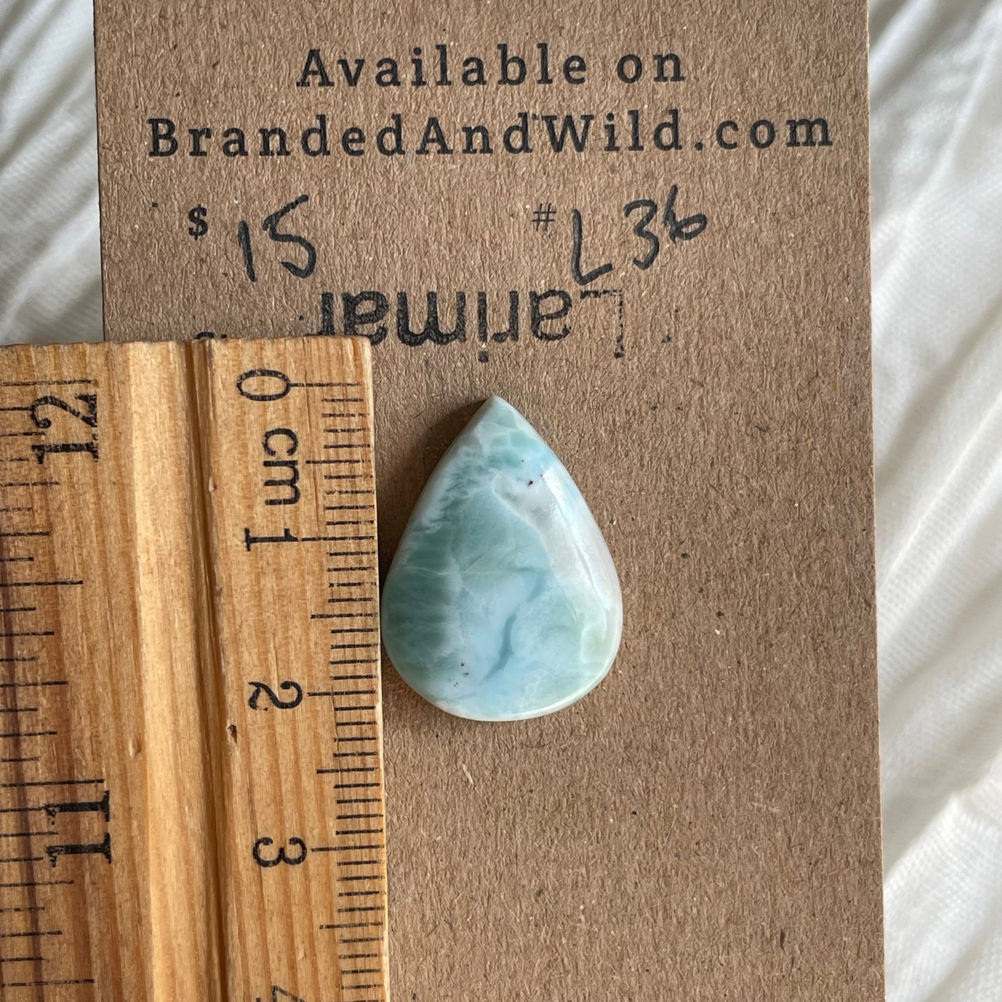 Larimar Cabochon - L36